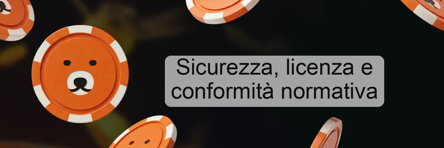 Sicurezza, licenza e conformità normativa Sicurezza, licenza e conformità normativa